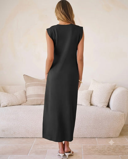 Vestido Largo Sin Mangas